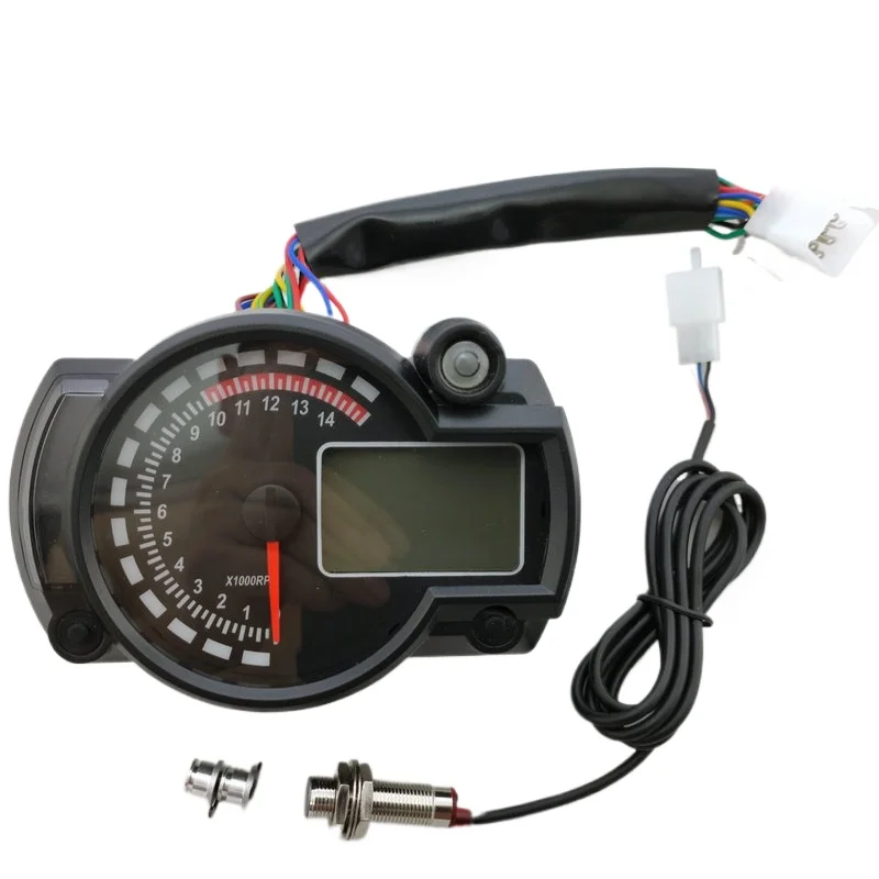 

Waterproof LCD modified instrument, motorcycle code meter, digital odometer, speedometer 182 modified wholesale