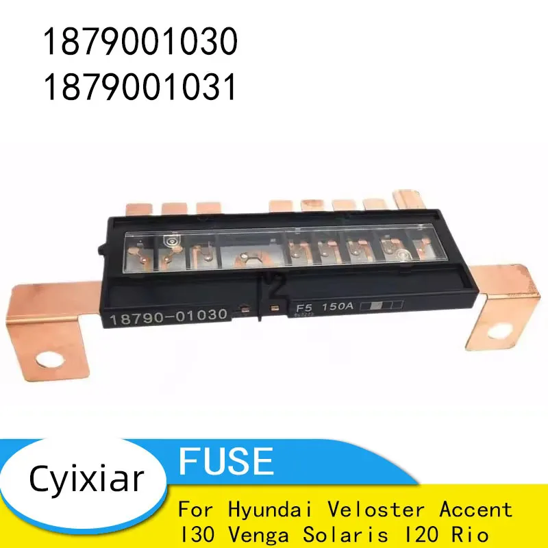 OEM 1879001030 1879001031 125/150amp Automobiles Multi Fuse Main Component for Hyundai Veloster Accent I30 Venga Solaris I20 Rio