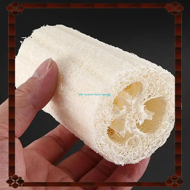 تسليم 24 ساعة، 36 عبوة من اللوف العضوي، ليفة سبا، مقشر لوفا الطبيعي، إسفنجة غسيل الجسم، إزالة الجلد الميت المصنوعة