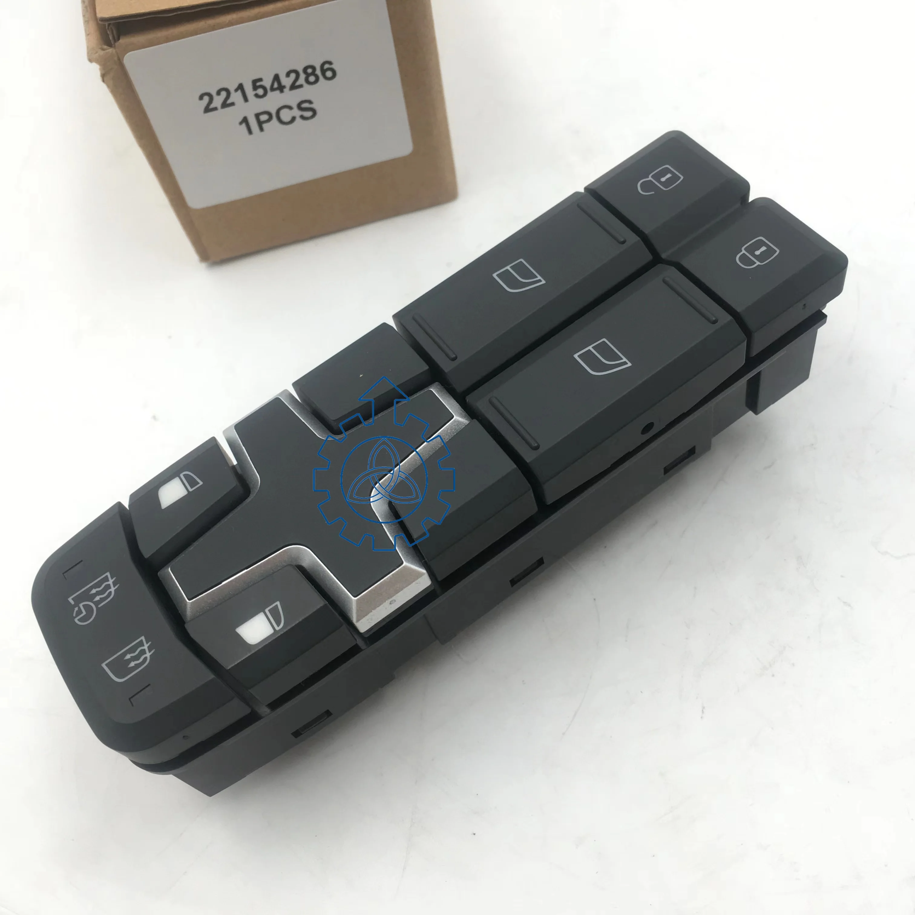 

Electric Master Window Switch For 1998-2013 Volvo FH FM Series 21489840 22154286 21196870 22154235