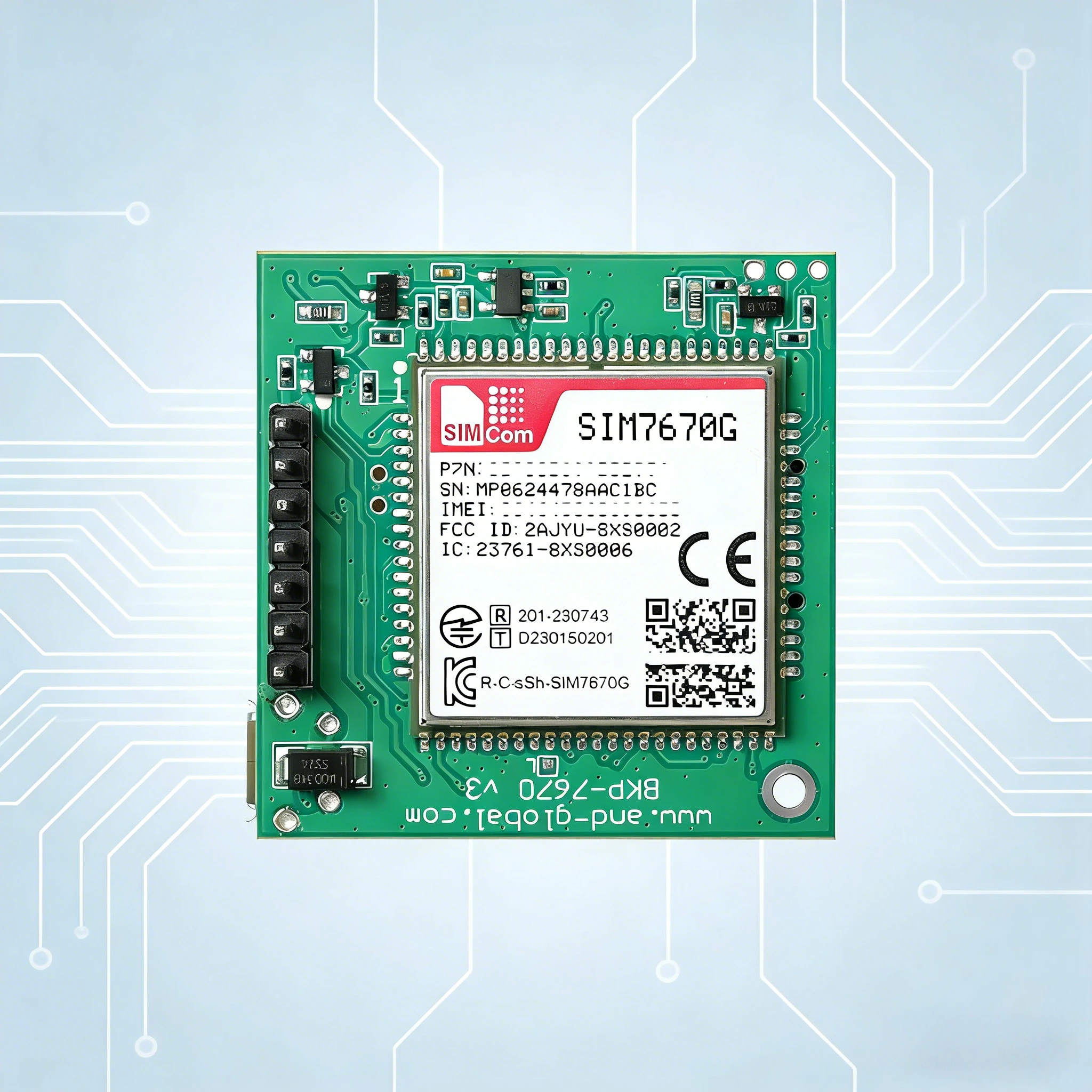 simcom-sim7670g-cat1-4g-開発ボード-nano-sim-a7672sa-cat1-2g-gps-usb-ドングル