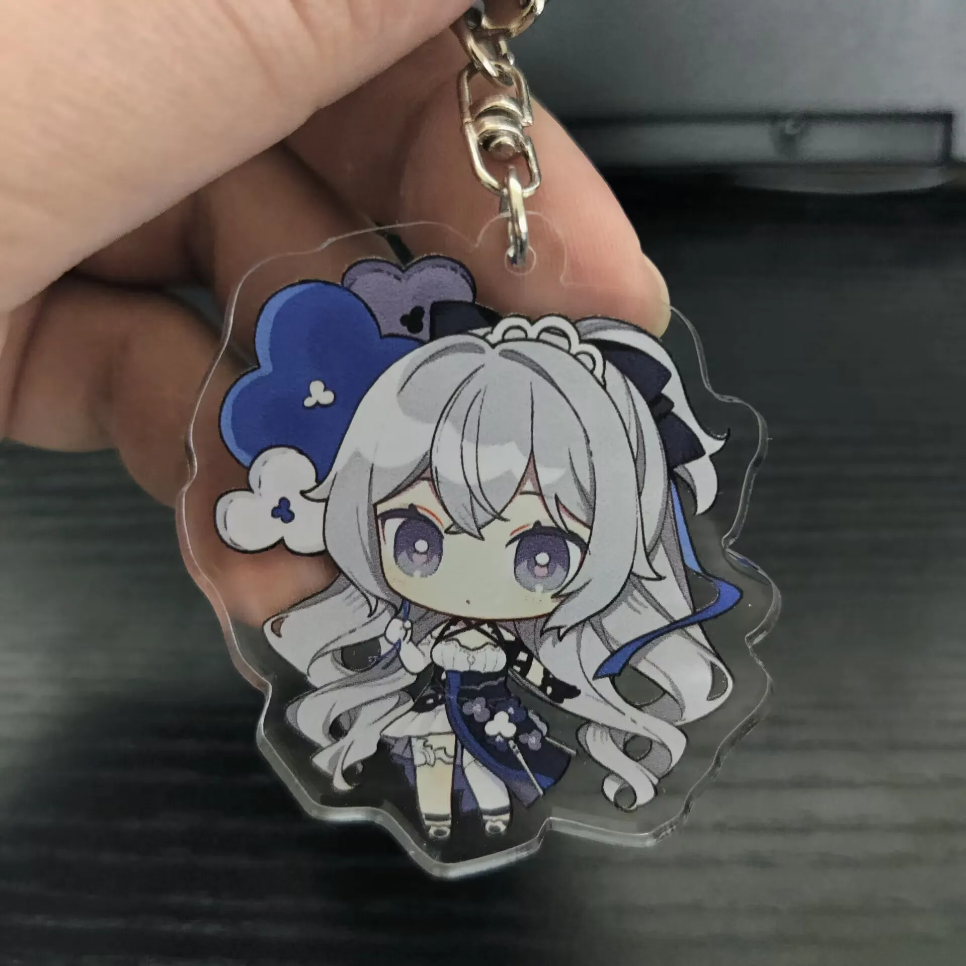 Hot Game Honkai Impact 3 Anime Figures Bronya Zaychik Elysia Raiden Mei Cute Acrylic Keychains Bag Decor Pendant Toy Keyrings