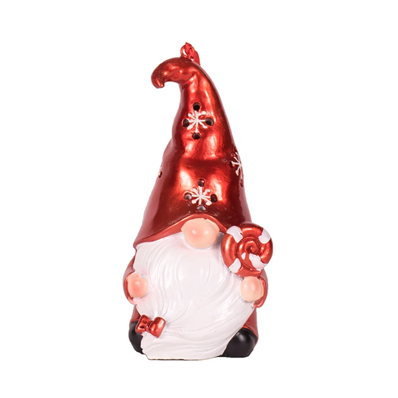 

Статуя Рождественское украшение Гостиная Рождественские украшения Скульптура Современный домашний декор Стол Фигурки из смолы Красный гном Прямая поставка