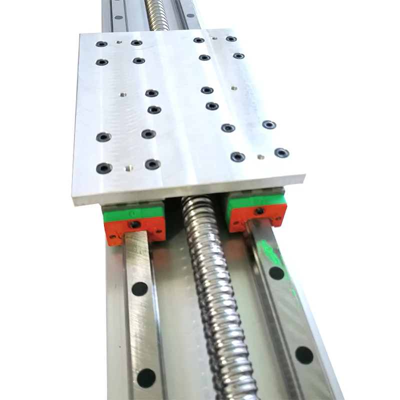 

Vertical Placement Load 100KG Use Linear Guide HGR25 SFU2510 Ball Screw Work Slide Table Effective Stroke 2000mm Linear Actuator