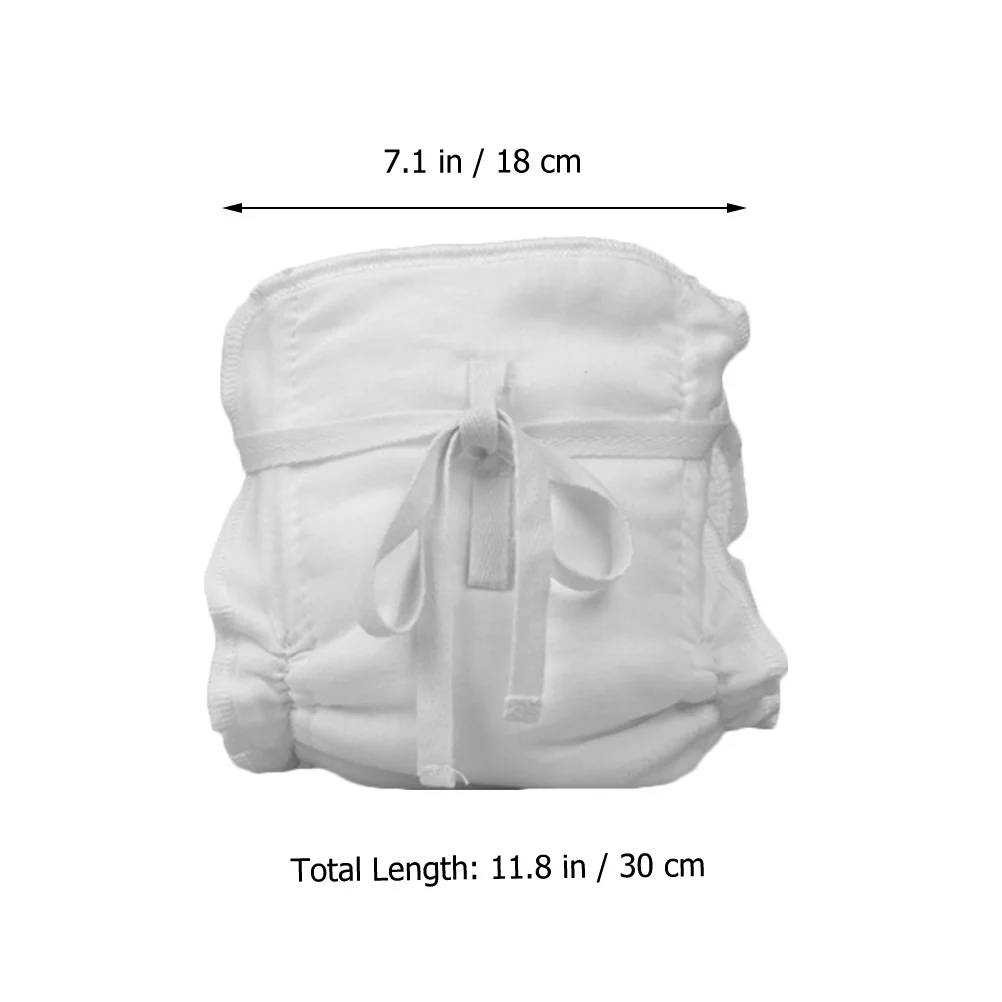 

2pcs Cotton Diapers Swimming Pants for Toddler Newborn Towelling Nappies Baby Nappy Reusable Washable Diaper Pant