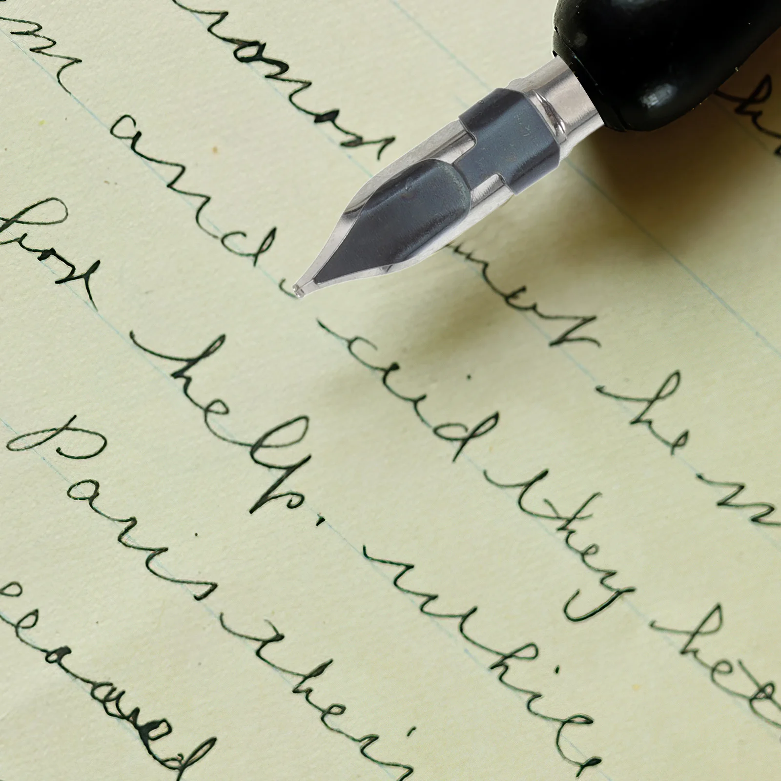 5 stuks universele vulpenpunten duurzame kalligrafiepunten voor schrijven ondertekening eenvoudig te installeren langdurige vervanging