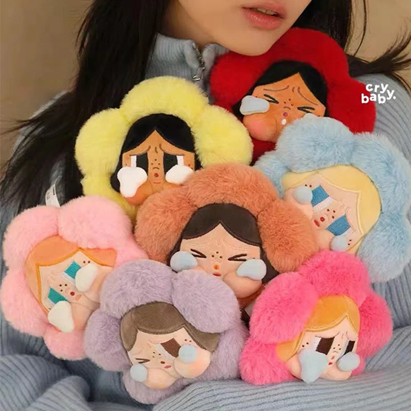 Crybaby Sad Club Plush Flowers Blind Box Mystery Surprise Box Figure Collection Plush Bouquet Home Anime Creative Toy Girl Gift