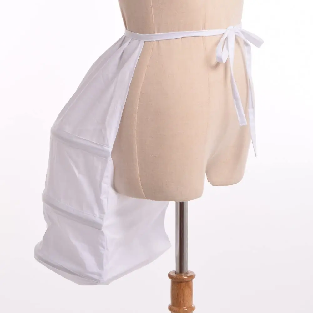 Victorian Dress Bustle White One size