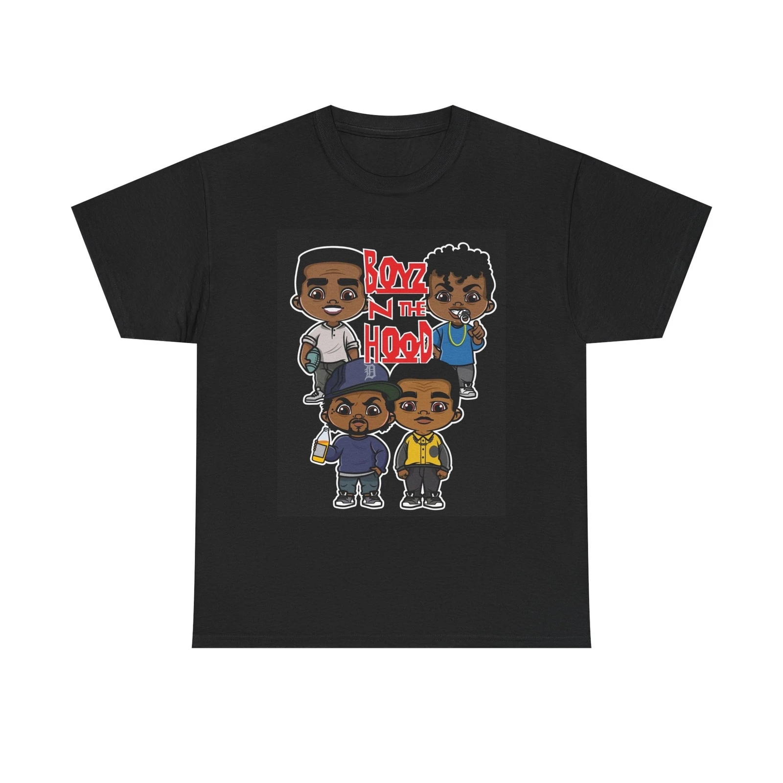 

Boyz In The Hood Graphic T Shirt Vintage Movie Cartoon Unisex Heavy Cotton Tee