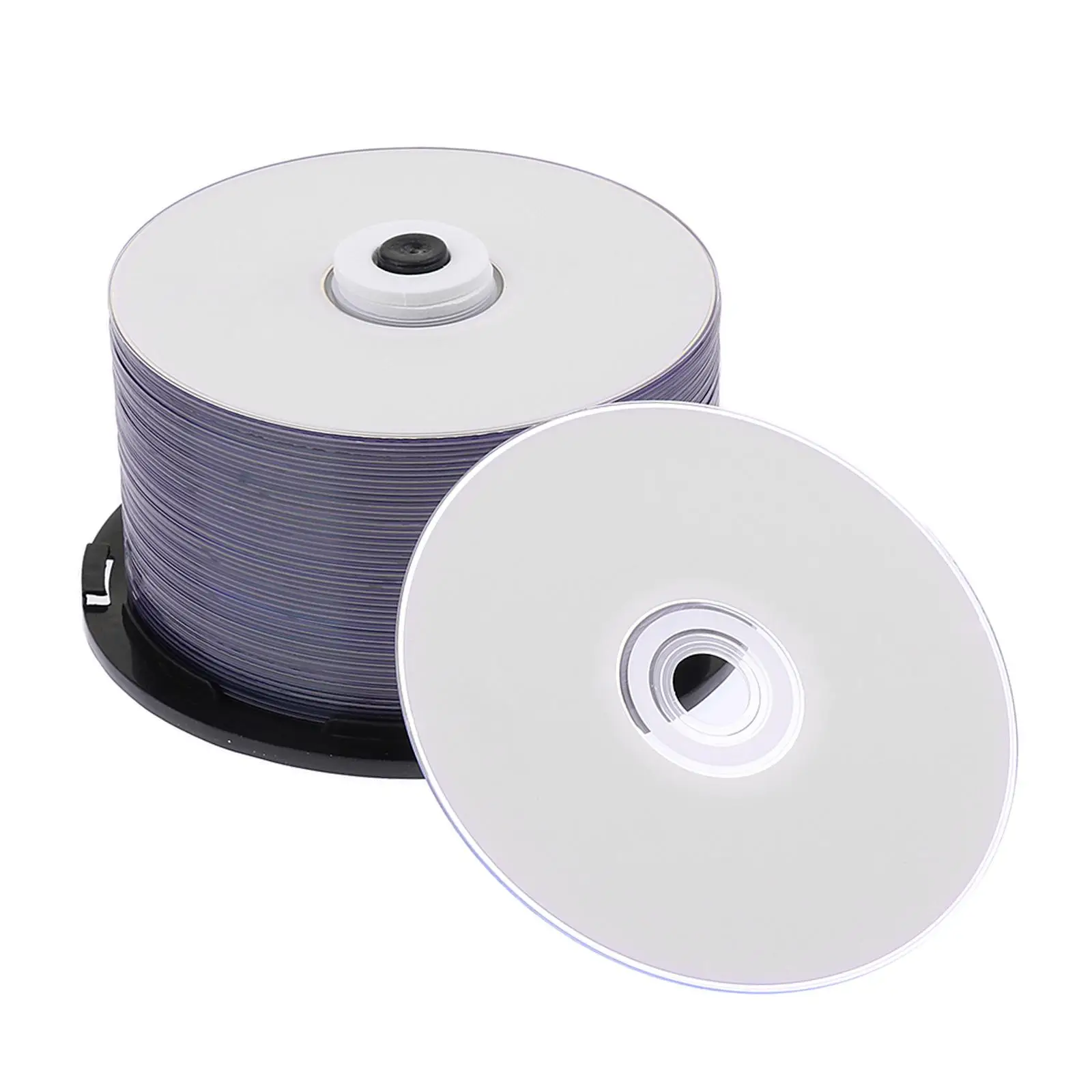 White Blank Discs Pack 120mm Burnable CD-R Recordable Digital Audio for Car Cd Reader Use