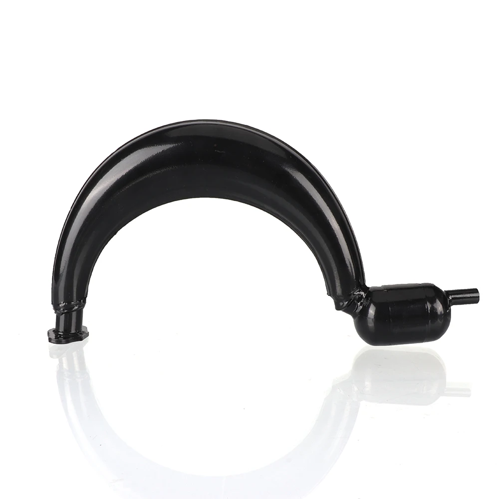 Motorcycle Exhaust Pipe For 49cc 50cc 60cc 80cc 100cc Electric Bicycle Bike Engine Motor Silencer Muffler Exhaust Pipe