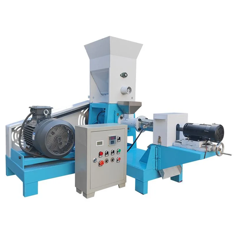 

New Animal Feed Processing Machine Pet Food Extruder Floating Fish Feed Mill Pellet Extruder Machine