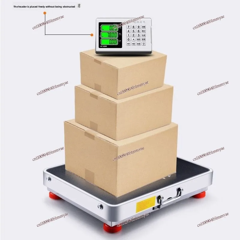 Kabellose Separate Elektronische Waage Kommerziell 300kg 600kg Präzisions-Haushaltswaage Elektronische Waage