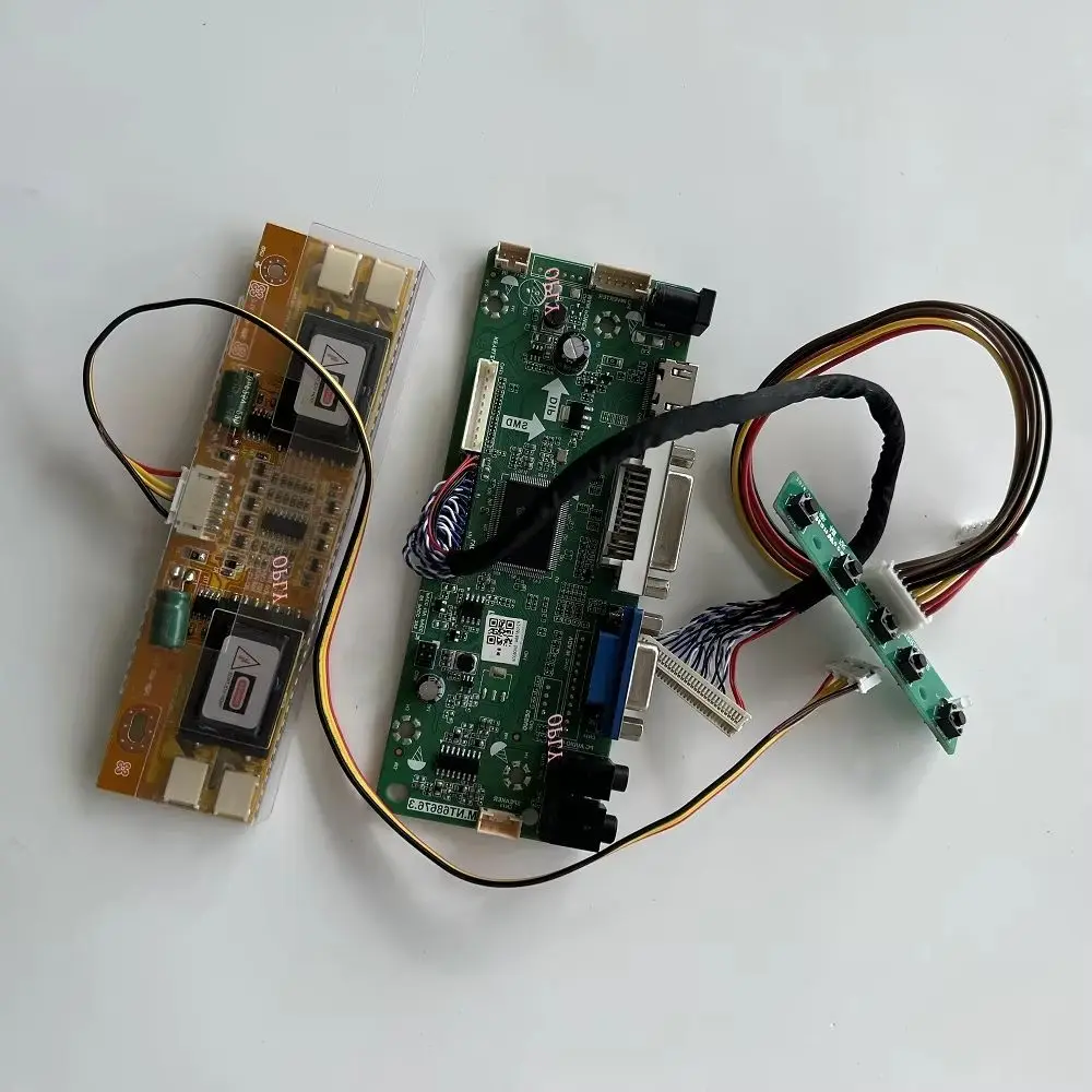 

Controller board for LM190WX1-TLC1 LM190WX1 1440X900 LCD panel Screen monitor 19" display 4 lamps HDMI-compatible VGA DVI