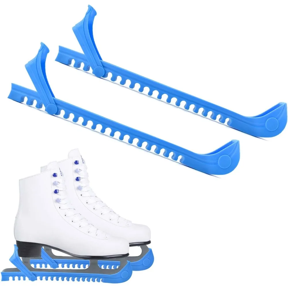 

Ice Skate Guards Hockey Skate Guards Figure Skating Ice Skate Covers, Adjustable Skate Guards Ice Hockey Skate Accessories