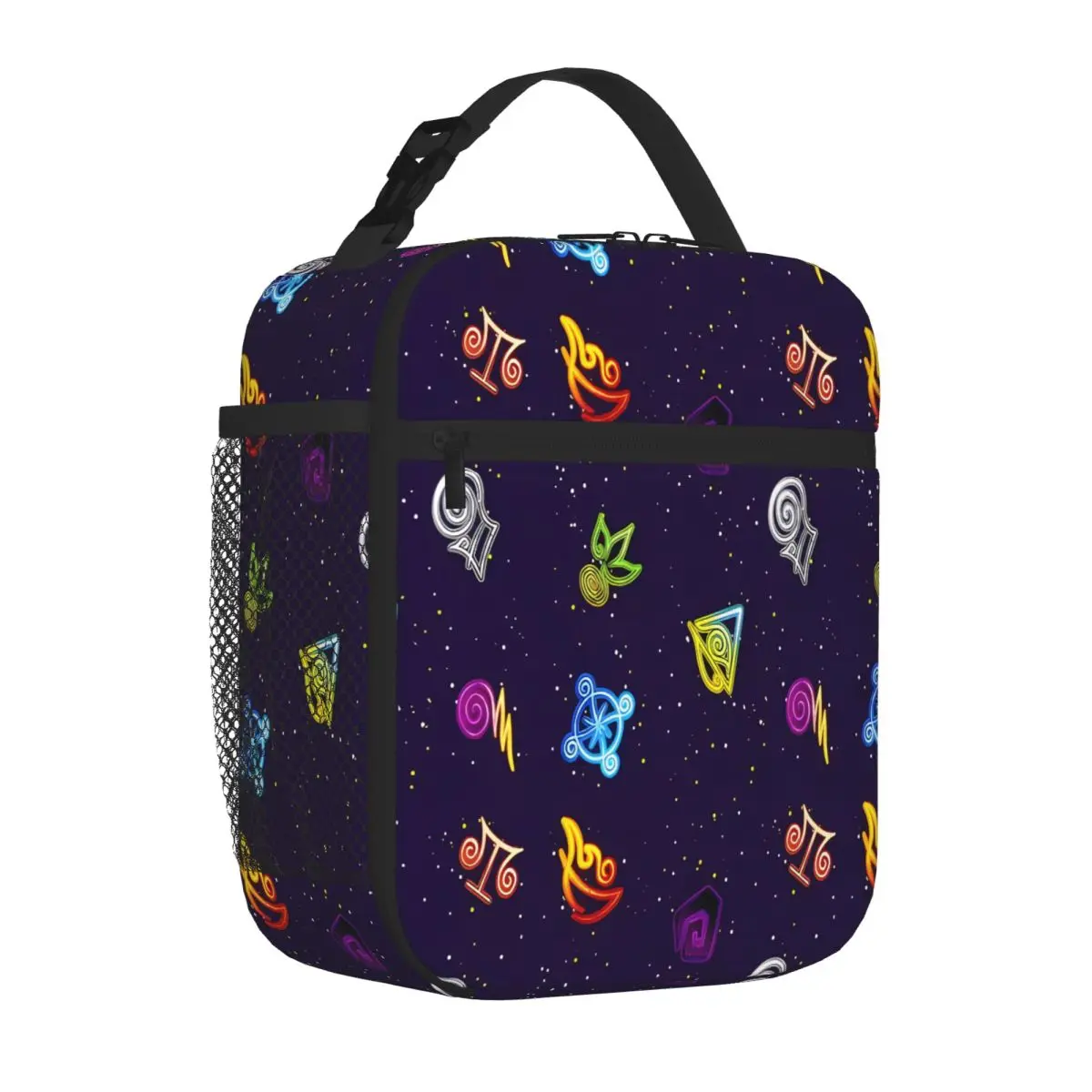 Bestselling Wizard101 - The Spiral Schools Eco Friendly Neoprene Lunch Bag Daily Meal Prep Lightweight Lunch Bag