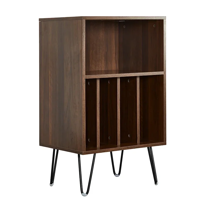 

Vintage vinyl record cabinet, record storage cabinet, combination sound system, phonograph side table