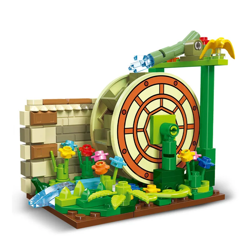 Nuevo taller creativo, bloque de construcción, partículas pequeñas para niños, bricolaje, mini escena de calle, juguete para regalo