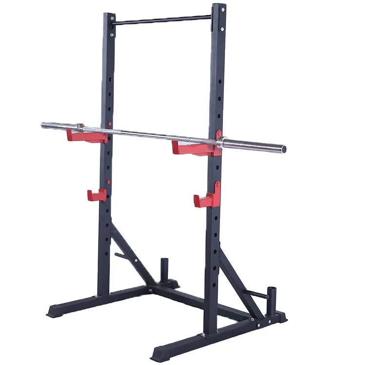 

Hot Selling Gym Sports Fitness Commercial Equipment Folding Half Squat Stand Power Rack