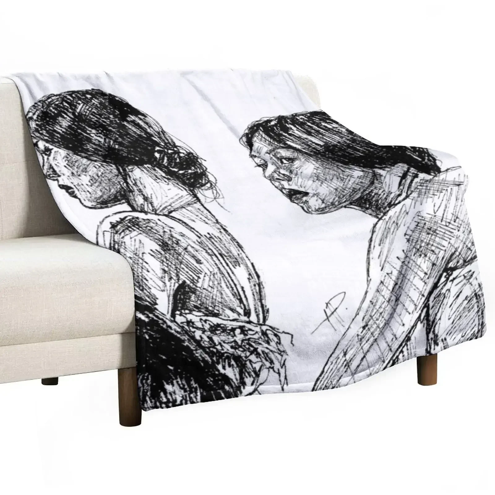 

The Handmaiden Throw Blanket Polar Beach Blankets