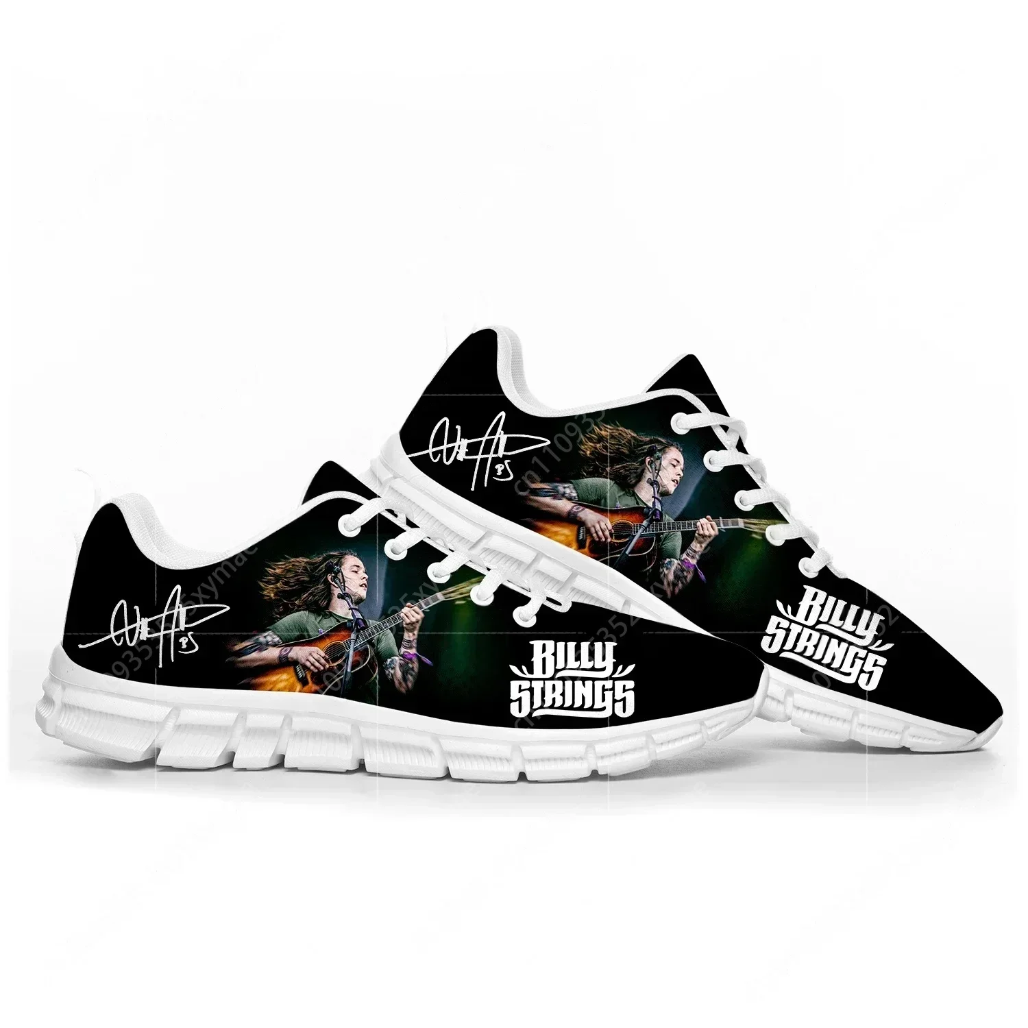 Billy Music Strings American Guitarist Sports Shoes Mens Womens  Custom Sneakers Shoe High Quality Couple Shoes