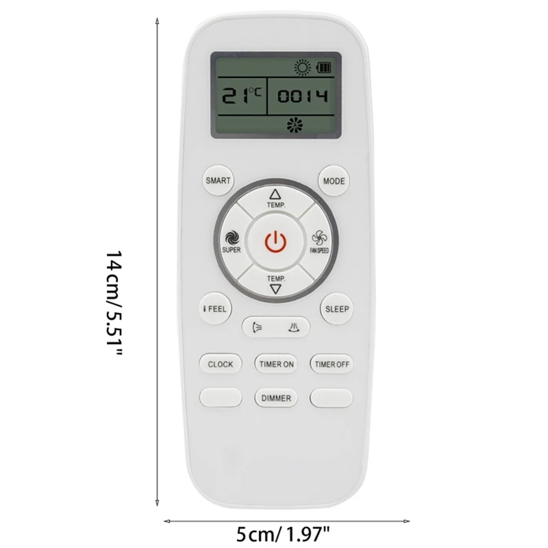 New Air Conditioning Remote Control DG11L1-03 DG11L101 DG11L103 For Hisense York Air Conditioner