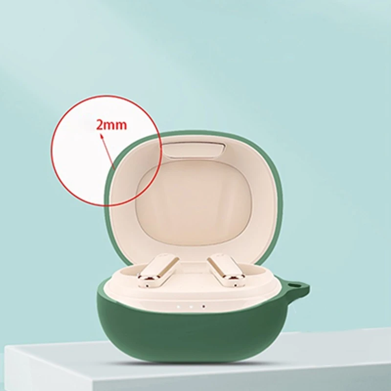 dla Anker-Soundcore Life-P3 Odporny na wstrząsy bezprzewodowy pokrowiec na słuchawki Odporny na uderzenia, przeciwkurzowy który