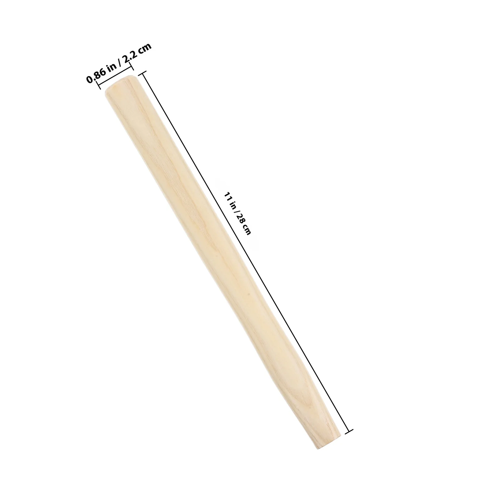 مقبض بديل من الخشب لفأس التخييم، مقبض خشبي قوي بديل لأدوات البستنة والتخييم في الهواء الطلق ومقابض الفأس #3