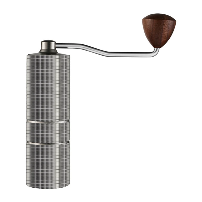 

1 PCS Manual Coffee Grinder Portable Coffee Bean Grinder Multi Grind Level For Espresso Maker Stainless Steel Conical Burr