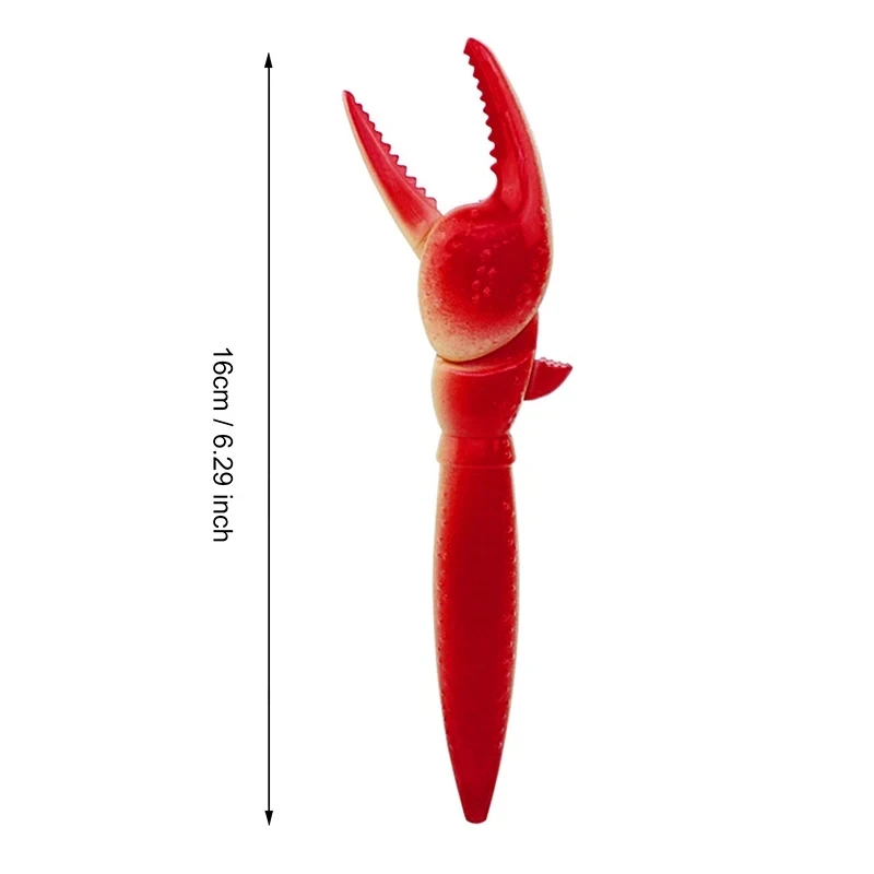 Creative Lobster Paw Ballpoint Pen Personality Crab Clip Pliers Pen Novelty Quirky Neutral Pen Children Decompression Vents Toys