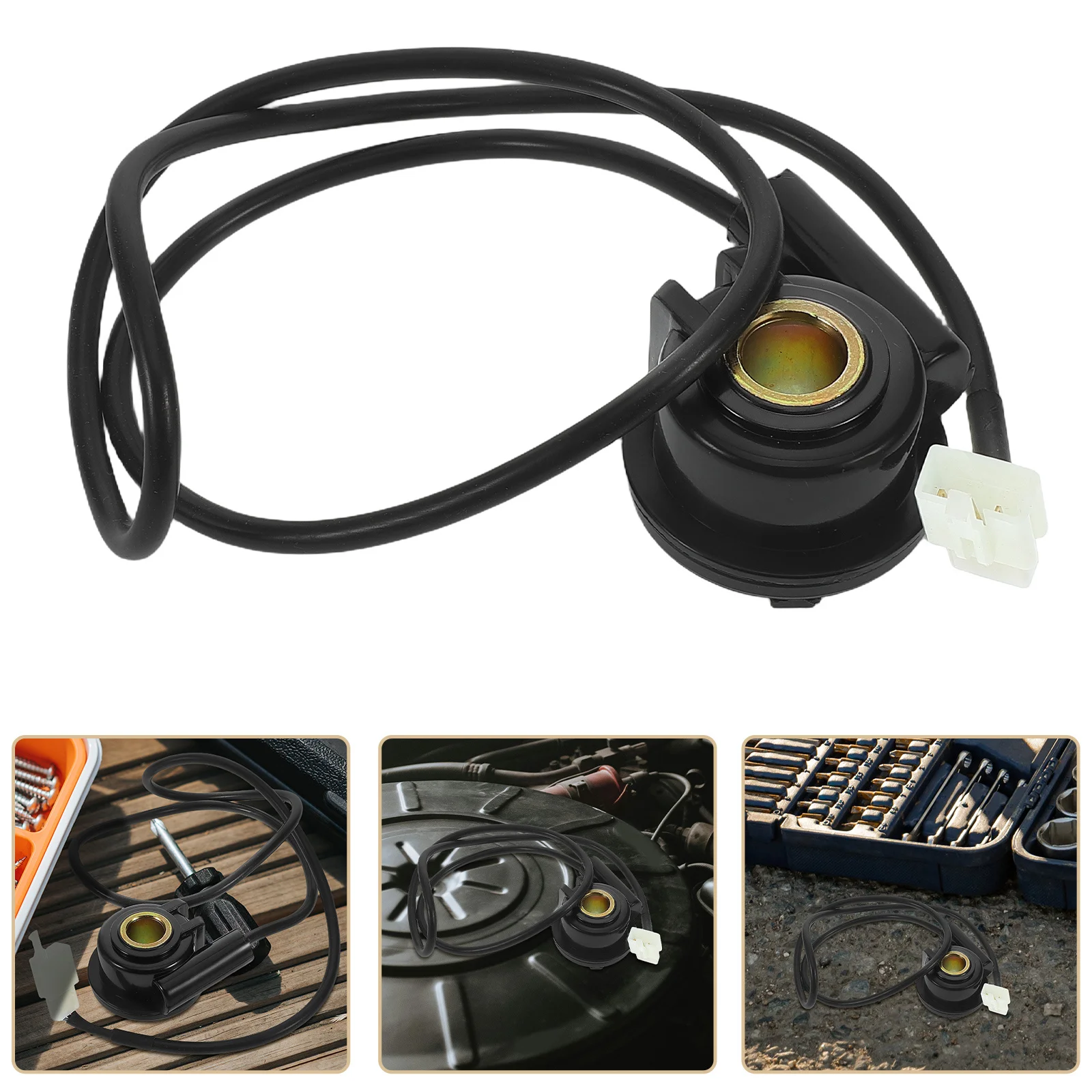 

Motorcycle Speed Sensor Digital Odometer Tachometer Cable For Voltage Measuring Universal Speedometer Black Waterproof Durable