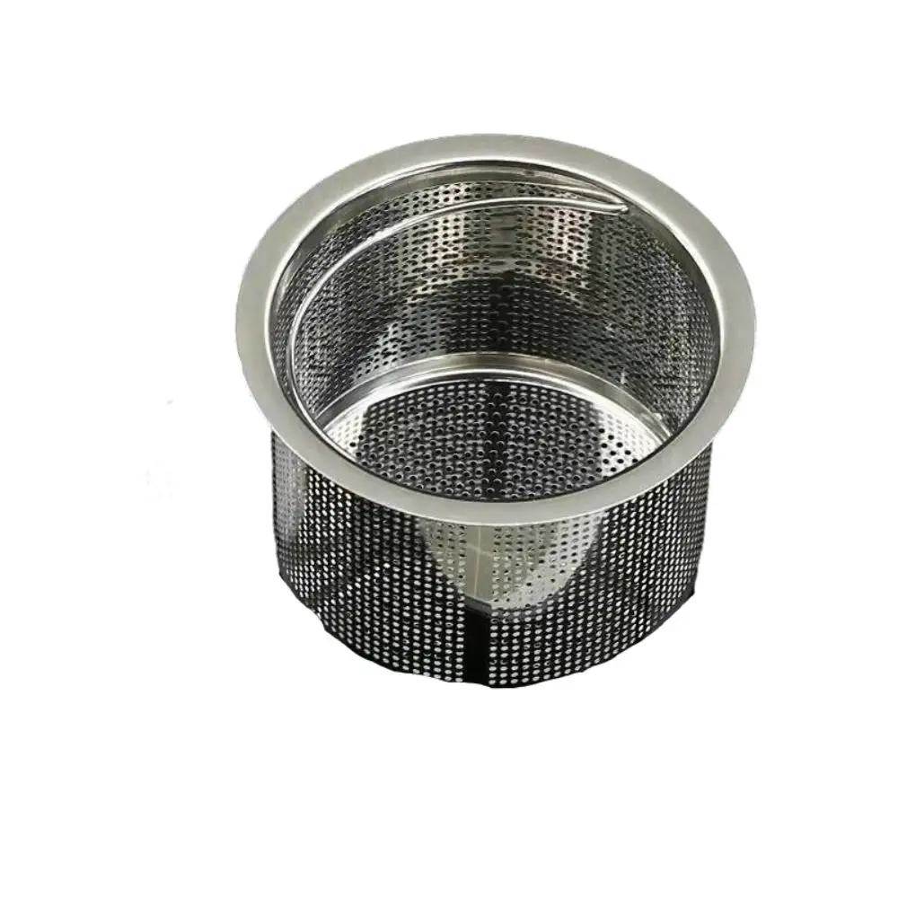 

Stainless Sink Drain Colander No Clogging Colander Sink Drain Filter Leftover Food Residue Disposal Sink Strainer