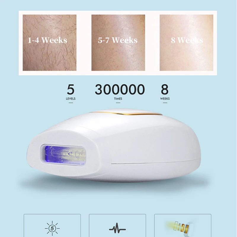 Depilazione Ipl per donne e uomini dispositivo di rimozione dei capelli Laser indolore permanente aggiornato 500000 flash per tutto il corpo del viso