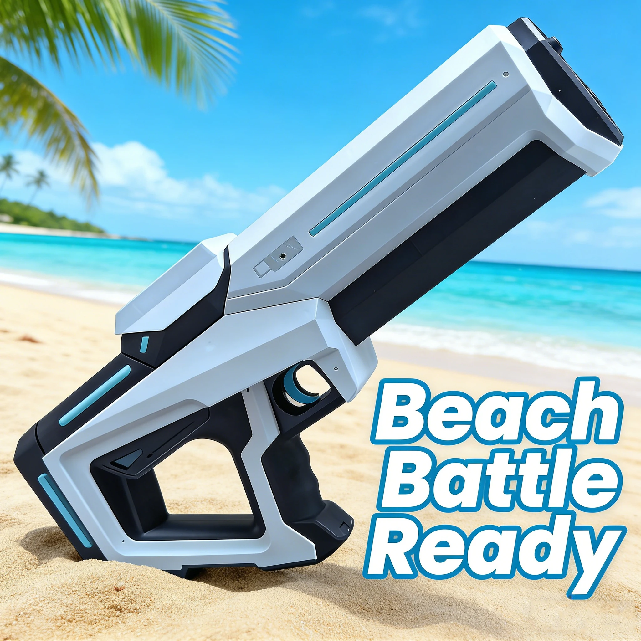 Electric Water Guns For Adults Powerful Squirt Automatic Water Suction Water Blasters Summer Outdoor Beach Toy For Boys Kid Gift view 2