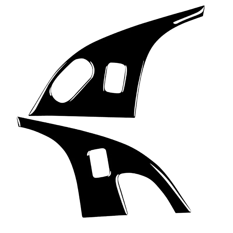 

1 пара накладок на панель дверного замка, наклейка Piano Black ABS, подходит для Chevrolet Corvette C6 2005 2006 2007 2008 2009 2010-2013 LHD