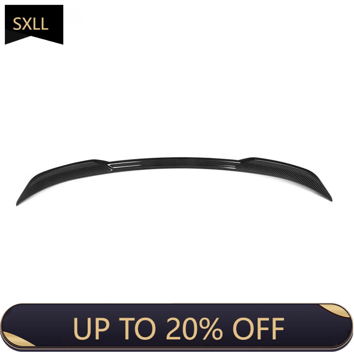 

SXLL High quality car spoiler for M3 series G80 MP style dry carbon fiber wing (T-397).