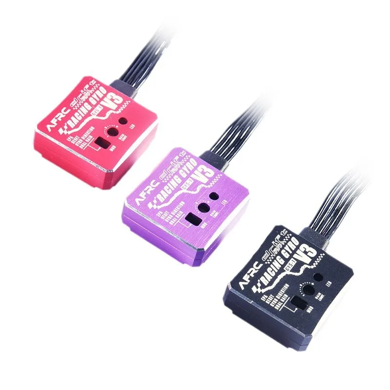 سباق الجيروسكوب الانجراف RC سيارة استقرار CNC حافظة معدنية جيروسكوب ل الانجراف RC سيارات قوارب نموذج لتقوم بها بنفسك الجمعية ترقية AFRC-GYS-1 V3