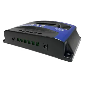 MPPT solární regulátor nabíjení 30A 40A 50A 60A 100A duální USB LCD displej 12V 24V solární panel nabíječka regulátor se zátěží 8 nejlepší prodej 30A MPPT solární regulátor nabíjení - №1