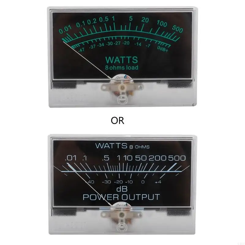 

63HF 12-16V панель Vu Meter Meter Meter Blue Partlights для PowerAmplifier