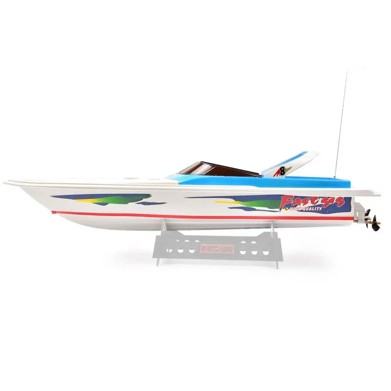 RC Speedboat High-speed Model Electric Wireless Waterproof Toy Boat Oversized Cabin Simulation Remote Control Boat