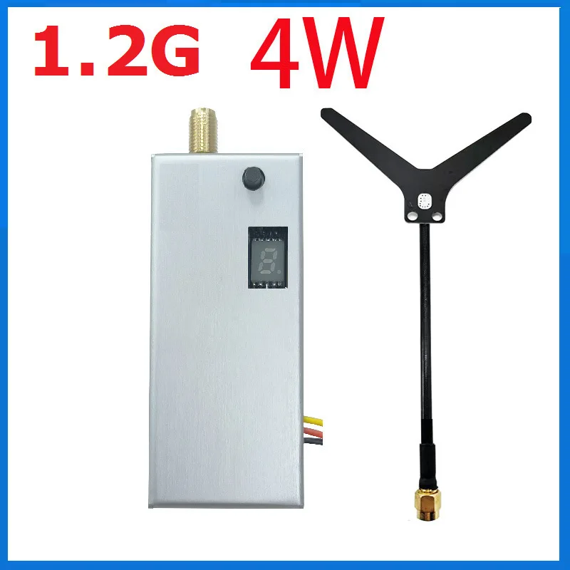 

1.2G4Wtransmitter droneFPVpicture transmission aircraft model accessories high sensitivity stability remote monitoring equipment