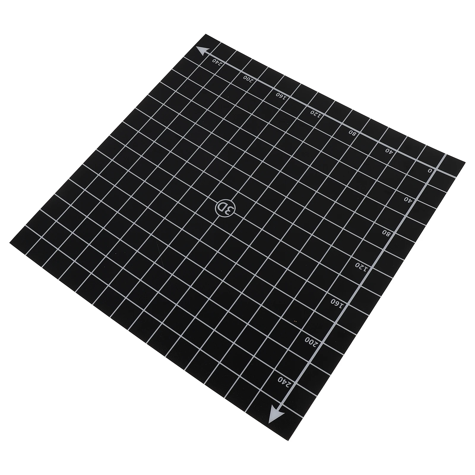 

1 pc Hot Bed Surface Tape 3D Printer Platform Sheet Reusable PC Sticker Coordinate Heating Film Frosted Build Stickers