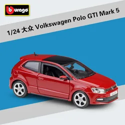 1:24 Volkswagen Polo GTI Mark 5 Scale alloy racing car Alloy Luxury Vehicle Diecast Cars Model Toy Collection Gift B136