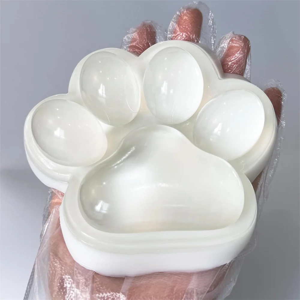 Squishy Patte De Chat XXL – Taba, Anti-stress, PVC Souple, Perles à L'intérieur – Soulage Le Stress, Pour Enfants Et Adultes