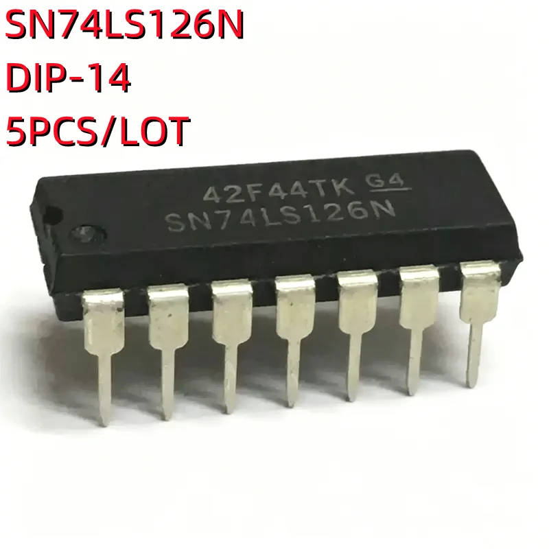 5PCS/LOT SN74LS126AN SN74LS126N HD74LS126AP  74LS126 DIP-14 In Stock NEW original IC