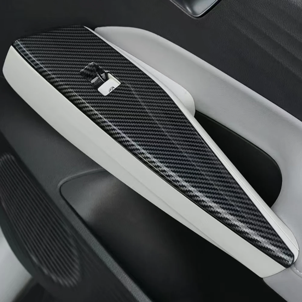 ملصق لوحة رفع نافذة السيارة لسيارة Volkswagen VW ID 3 ID 4 ID4 CROZZ لوحة رفع زجاجية مزينة #4