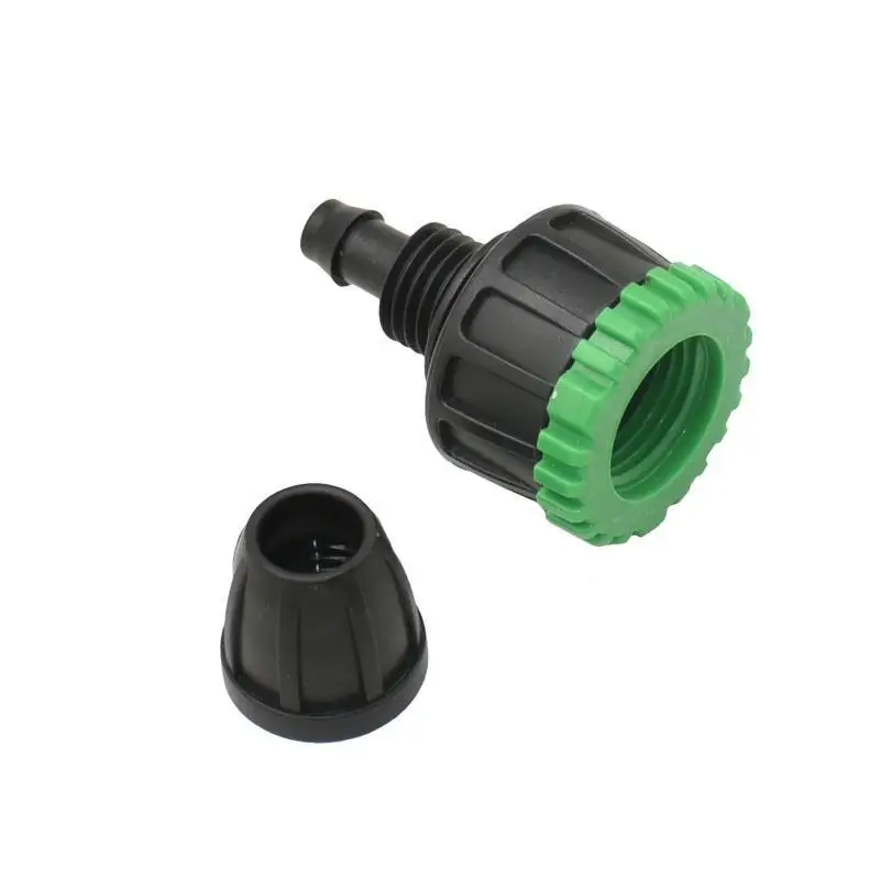 1/3Pcs Garden Water Hose Quick Connector Plastic Pipe Adapter Lock Nut Coupling For Lawn Irrigation Watering