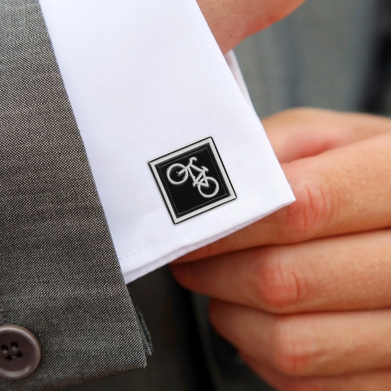 

2 Pairs Cufflinks Tuxedo Tuxedo Buttons Shirt Studs Fashion Accessory Jewelry Trendy Set