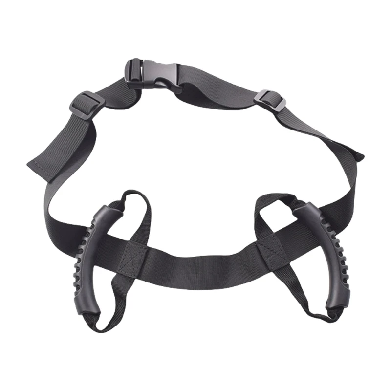 Versatile Motorcycle Passenger Waist Belt Adjustable & not Slip Safety Strap Passenger Hold for Secure Pillion ridings