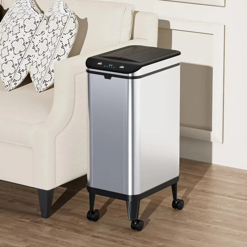 

Умный складной мусорный бак для дома